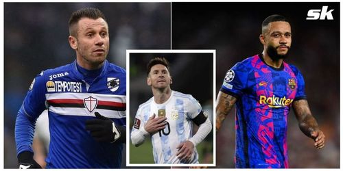 Who are the other footballers backing Lionel Messi for Ballon d'Or in 2021?