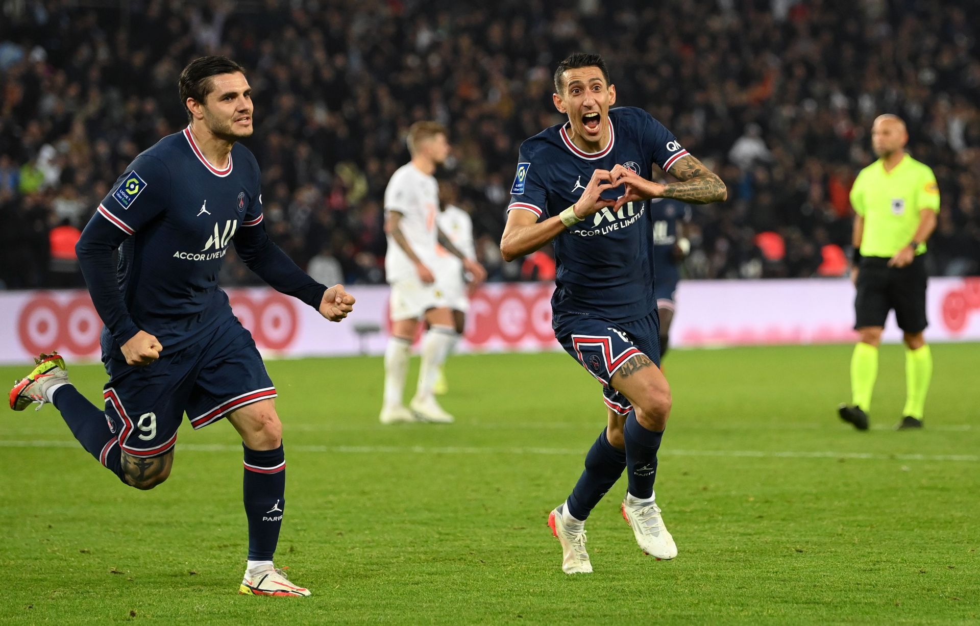 Angel Di Maria rescued PSG with an 85th-minute winner.