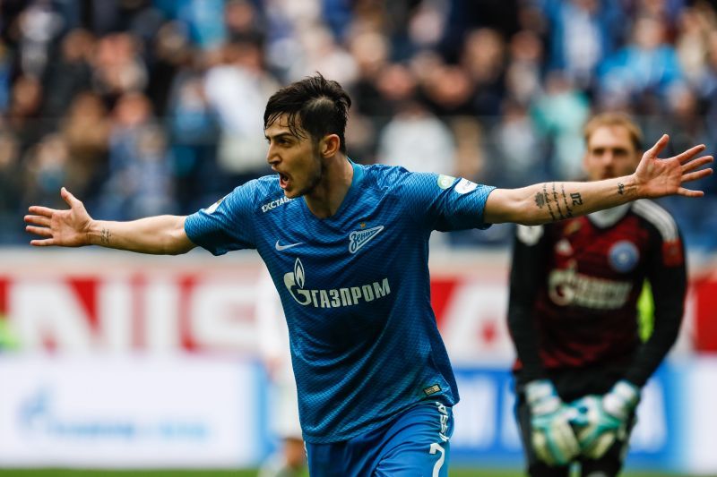 Arsenal are keeping a close eye on Zenit St Petersburg striker Sardar Azmoun.