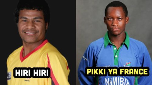 Hiri Hiri will play for Papua New Guinea in T20 World Cup 2021; Pikki Ya France is a member of Namibia's squad