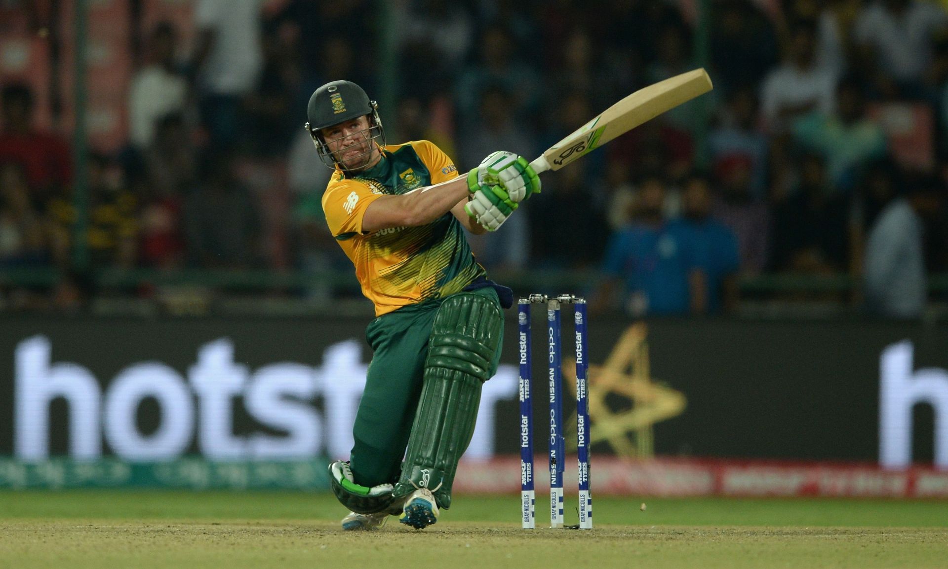 AB de Villiers played in all the previous editions of the T20 World Cup