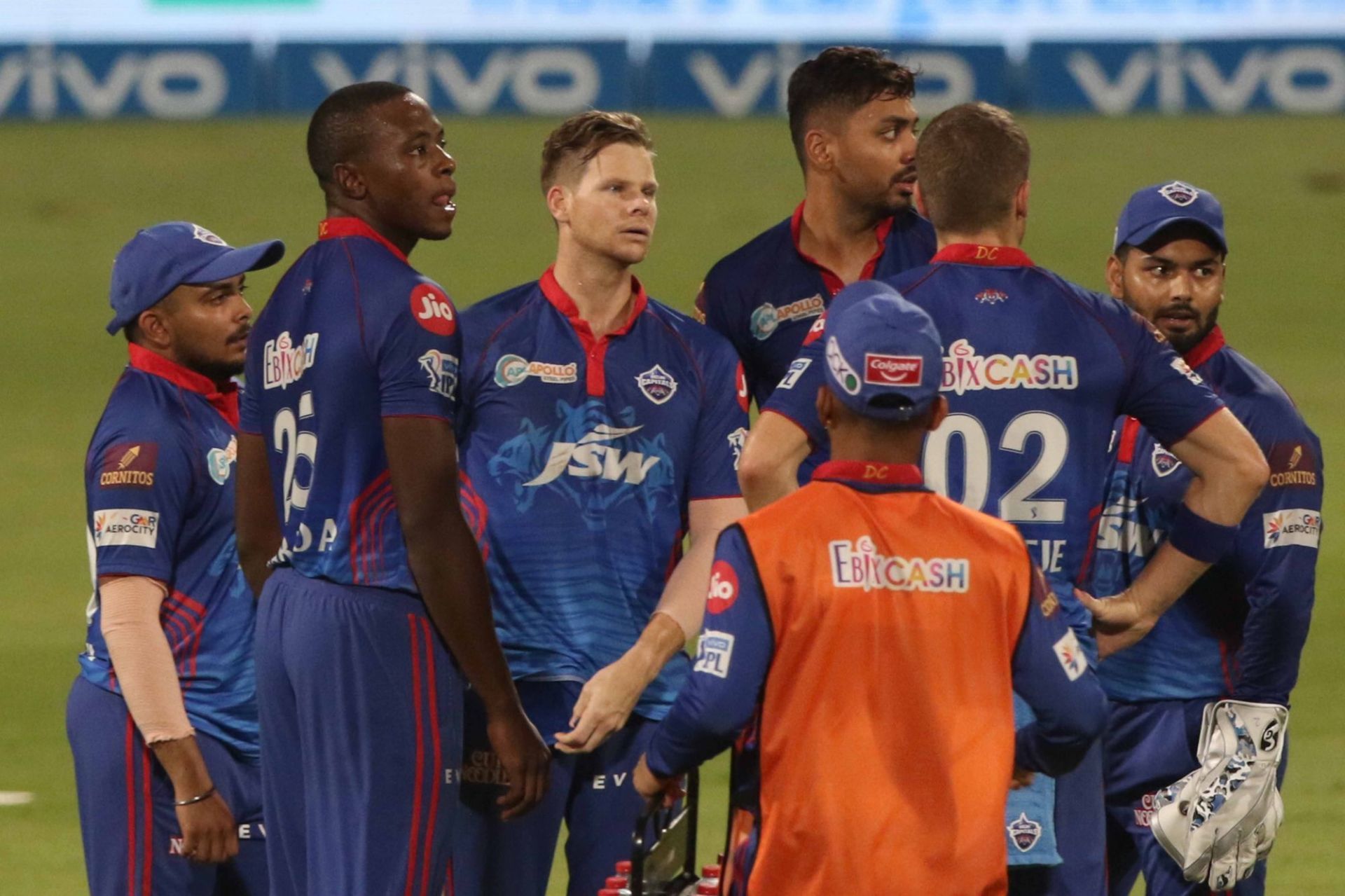 Delhi Capitals lost twice in the playoffs to crash out of IPL 2021 before the final. (Image Courtesy: IPLT20.com)