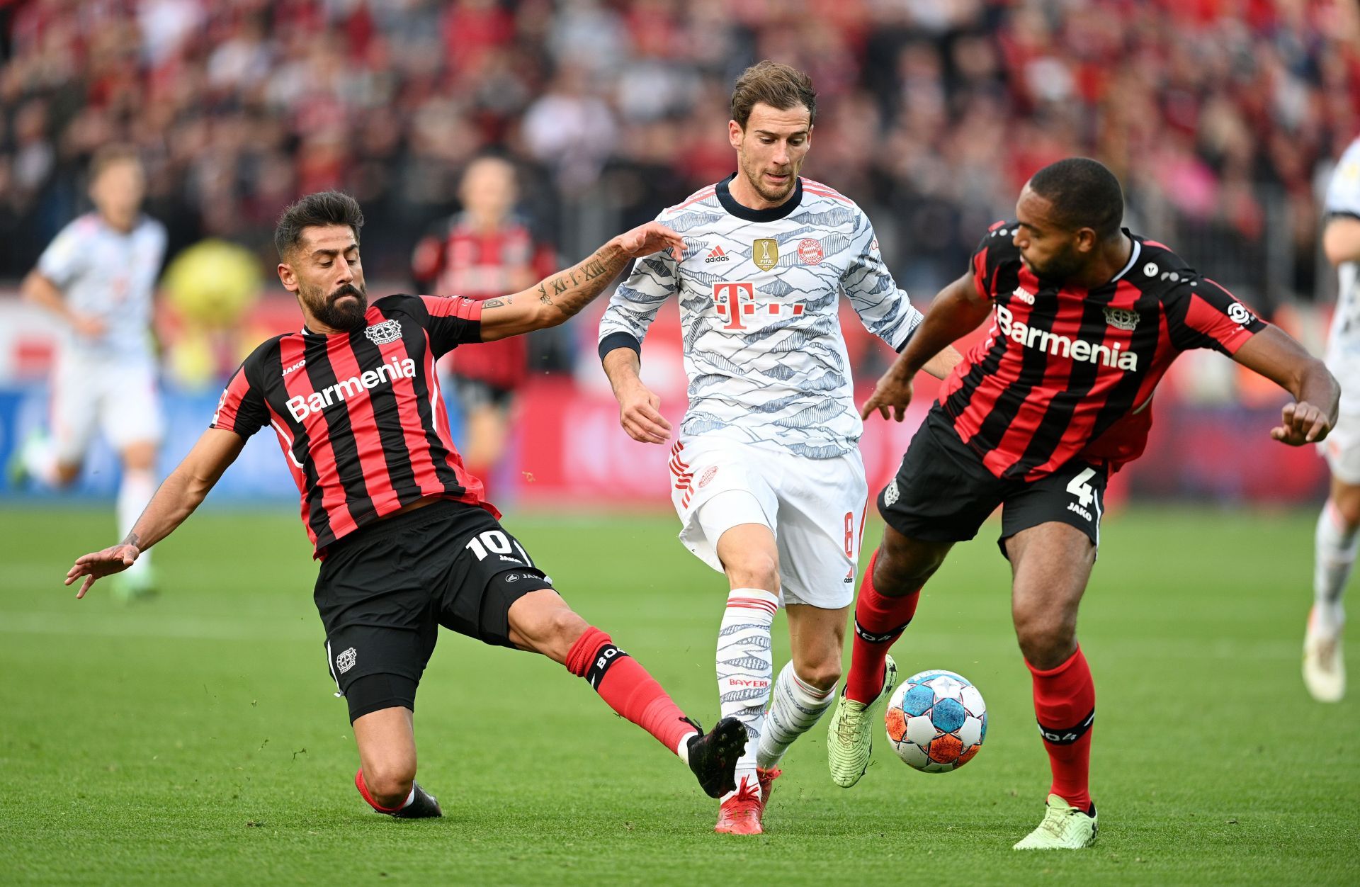 Bayer 04 Leverkusen take on FC Koln in a Bundesliga game on Sunday