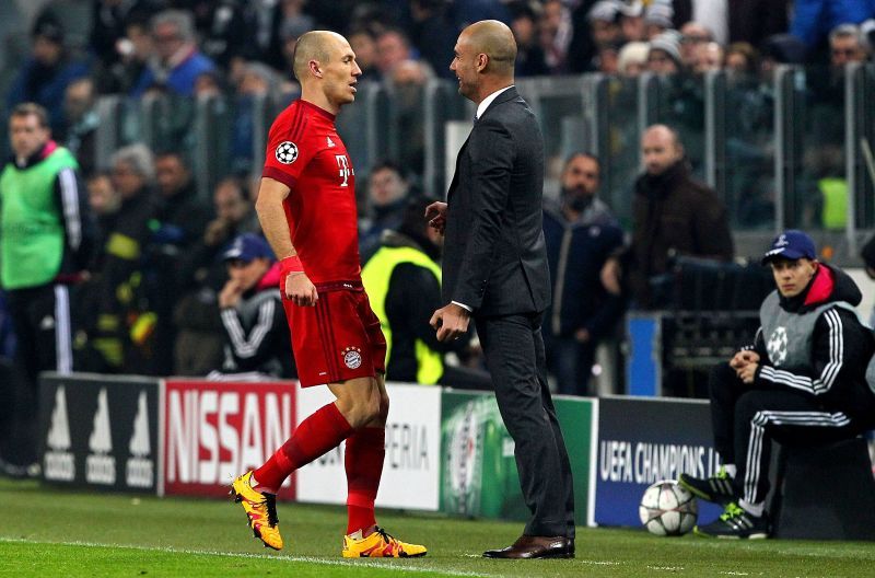 Robben has been in awe of Guardiola's tactical brilliance ever since he played for him