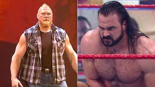 Brock Lesnar has never beaten Drew McIntyre in WWE