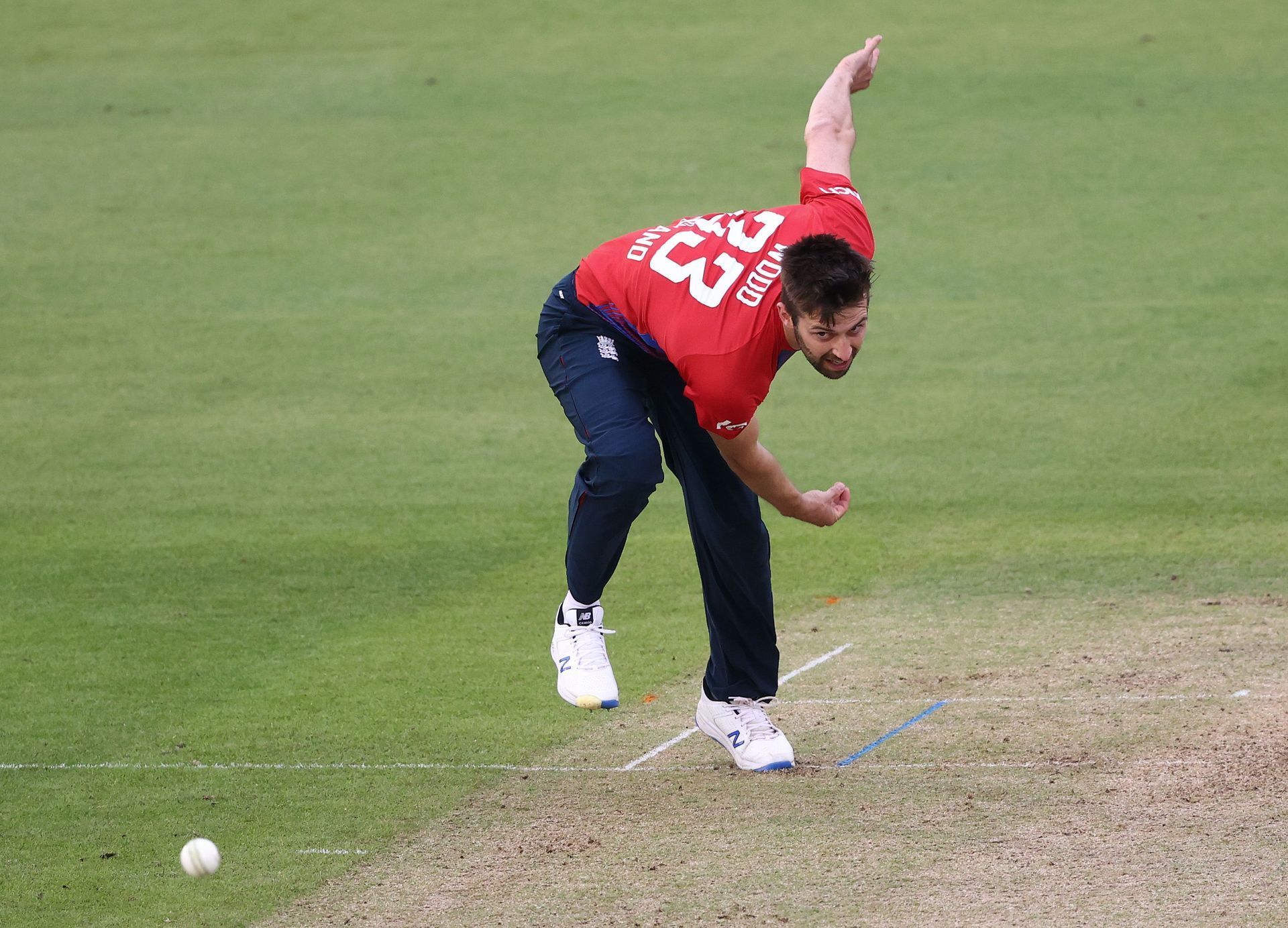 England fast bowler Mark Wood. Pic: Getty Images