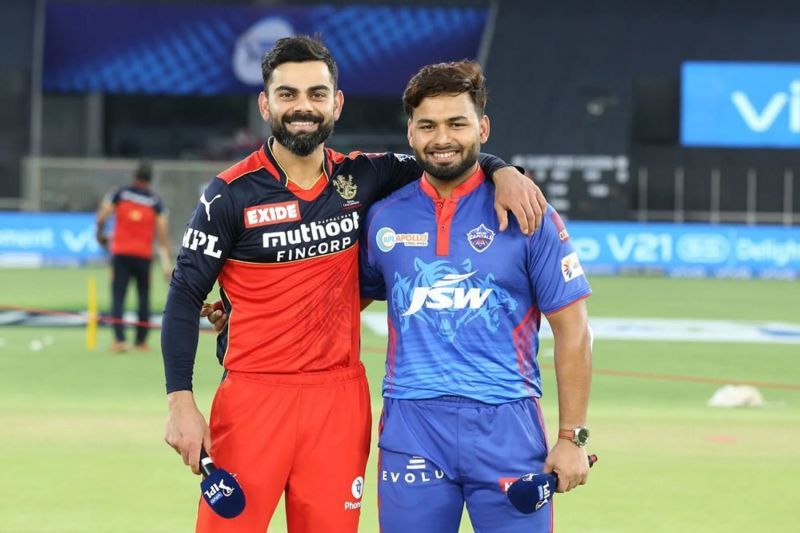 Virat Kohli and Rishabh Pant. Pic: IPLT20.COM