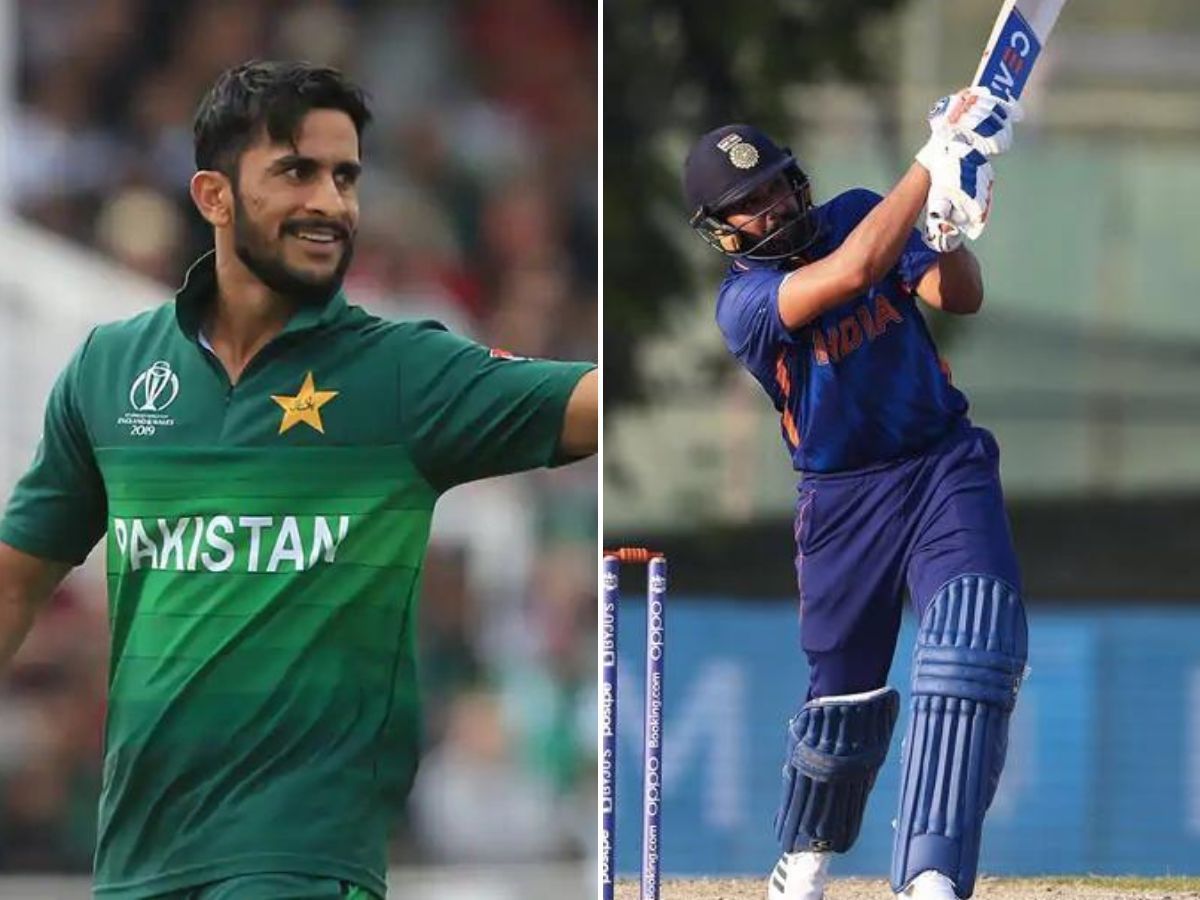 Hasan Ali relived bowling to Rohit Sharma during the 2019 World Cup