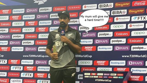 New Zealand's Ish Sodhi (T20 World Cup 2021)