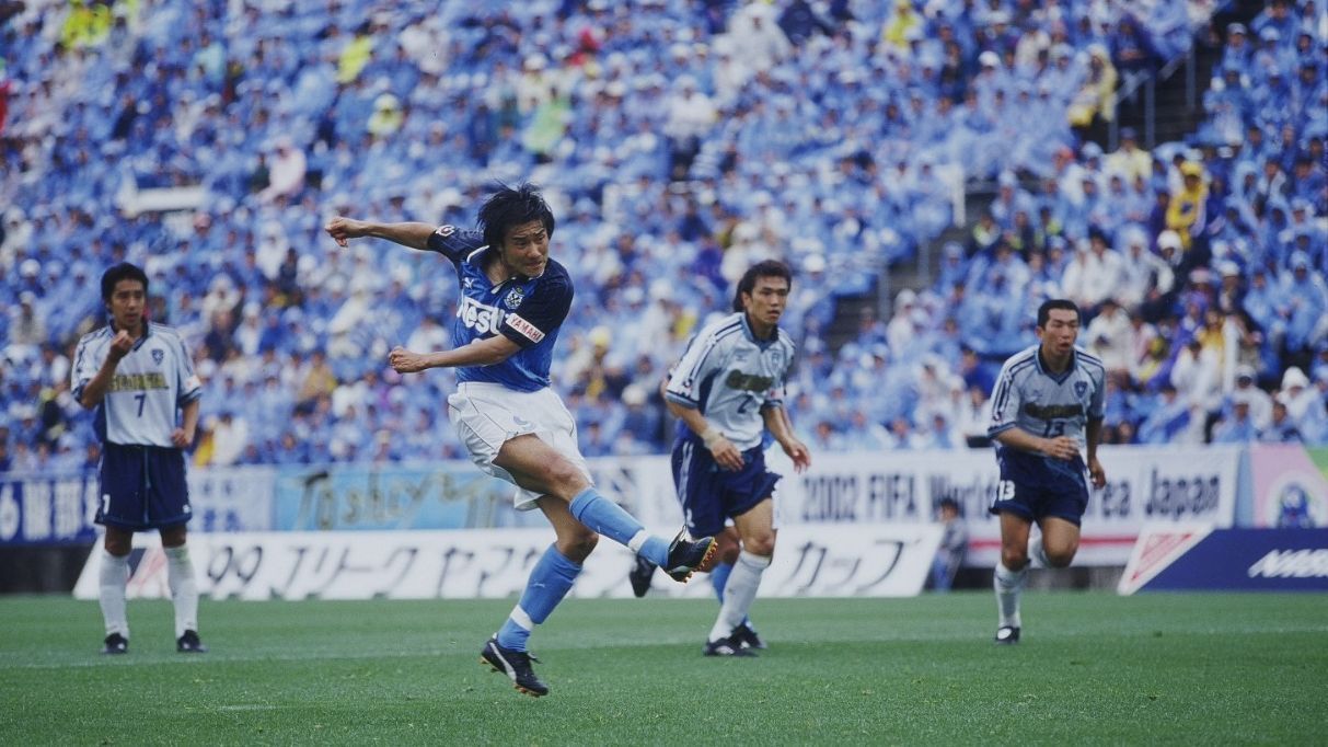 Masashi Nakayama scored four consecutive hat-tricks