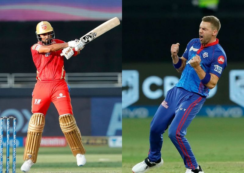 KL Rahul and Anrich Nortje. Pics: IPLT20.COM KL Rahul will look to continue his form for Team India.