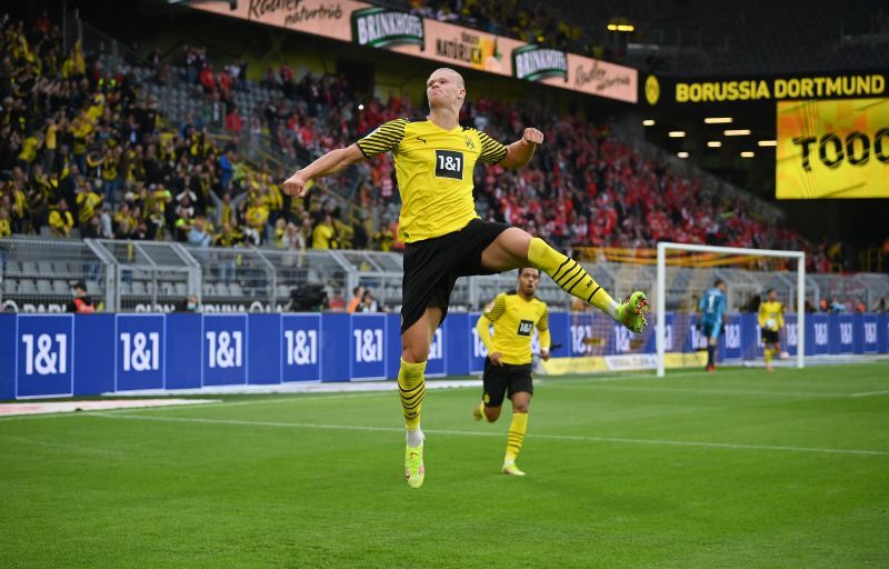 Borussia Dortmund forward Erling Haaland.