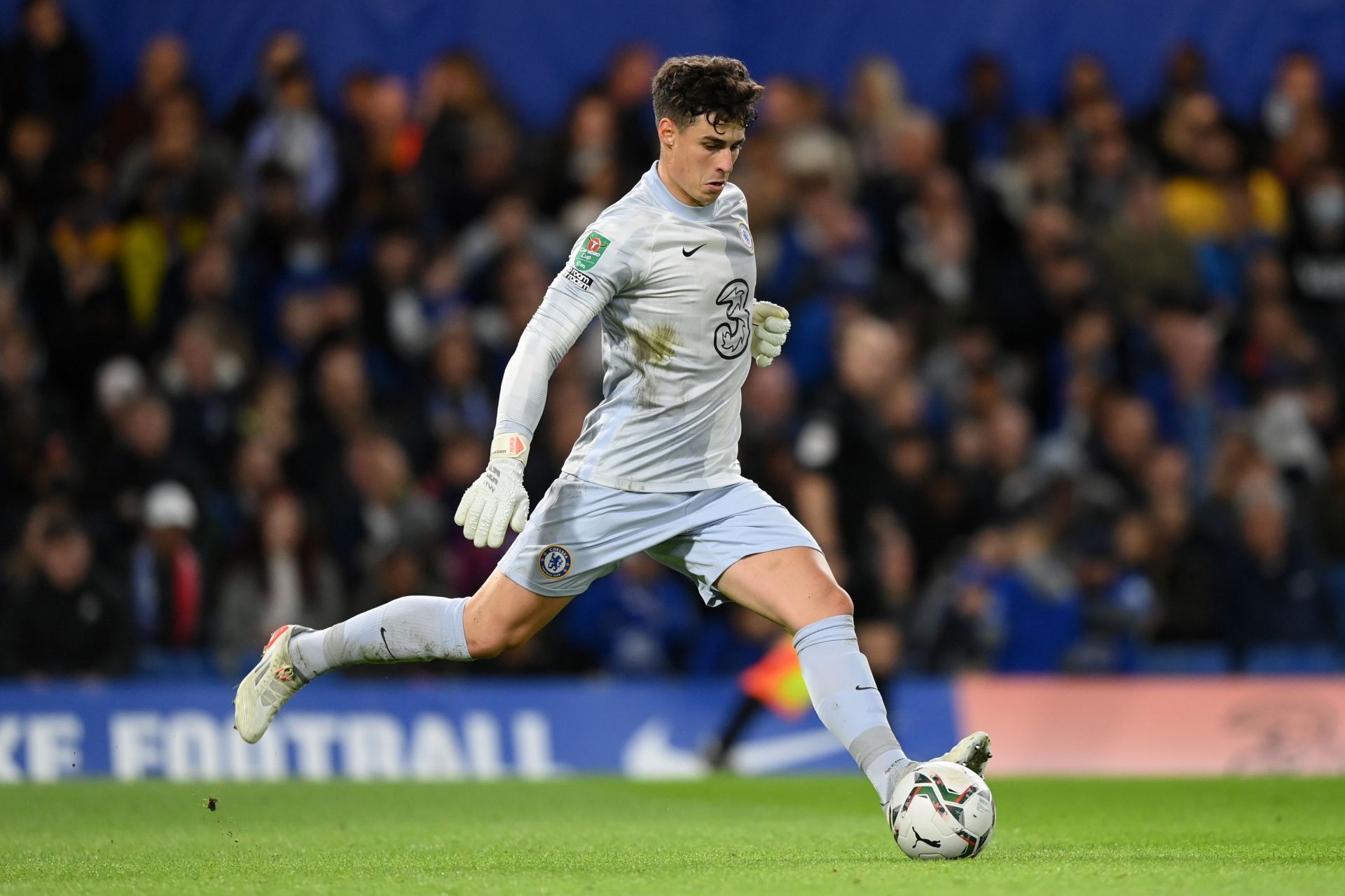 Kepa has starred in two penalty shootout victories for Chelsea in the League Cup