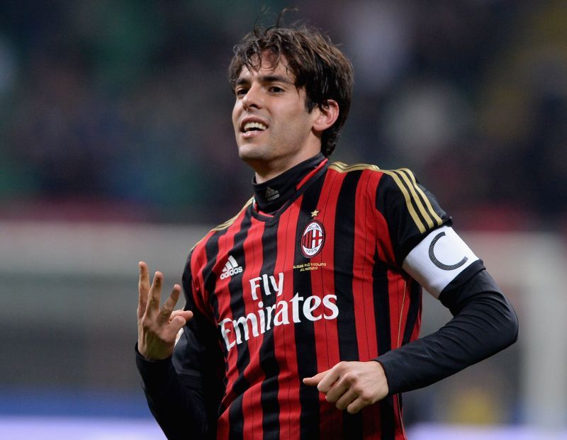 2007 Ballon d&#039;Or winner Kaka for AC Milan