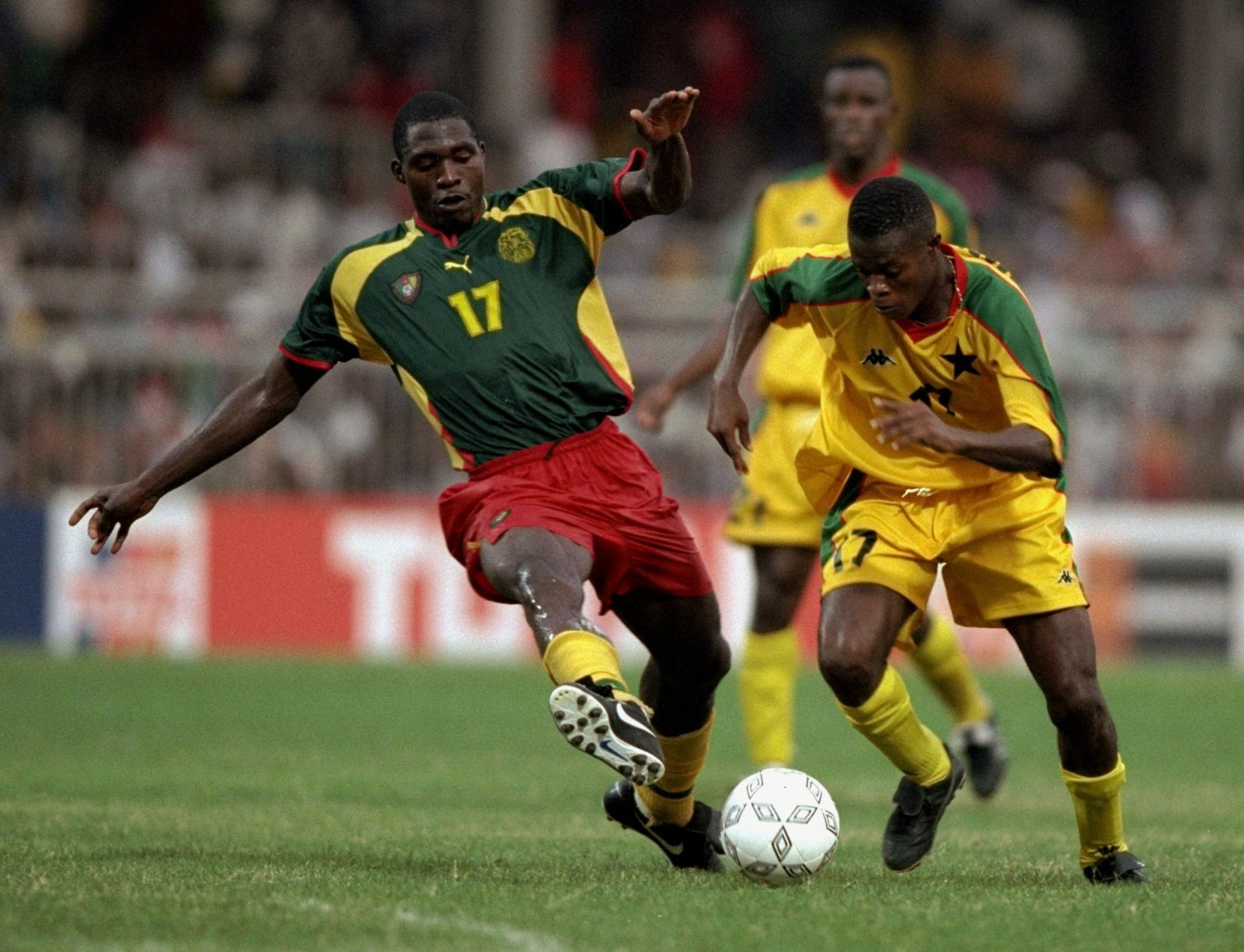 Peter Ofori Quaye (left) was the youngest scorer in Champions League history.