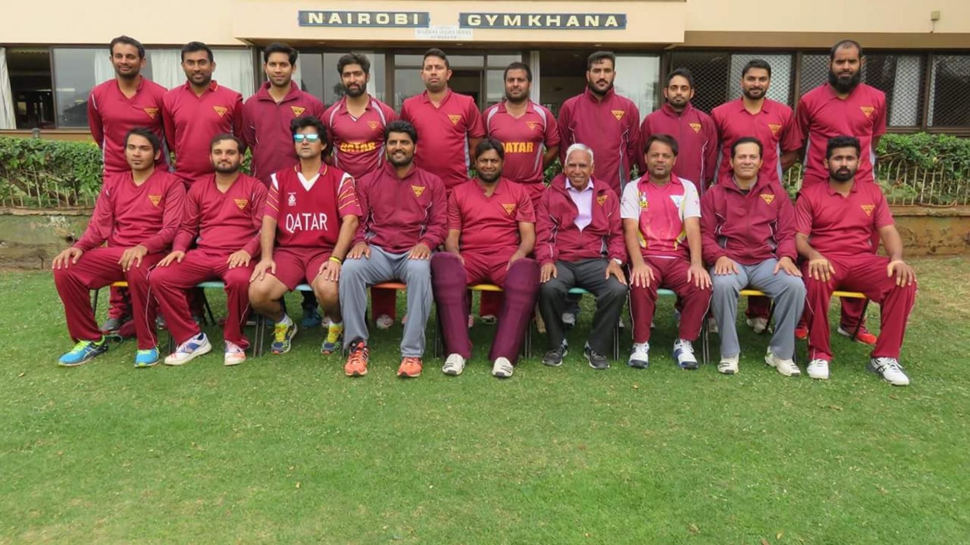 The Qatar Cricket Team (Image Courtesy: ICC)