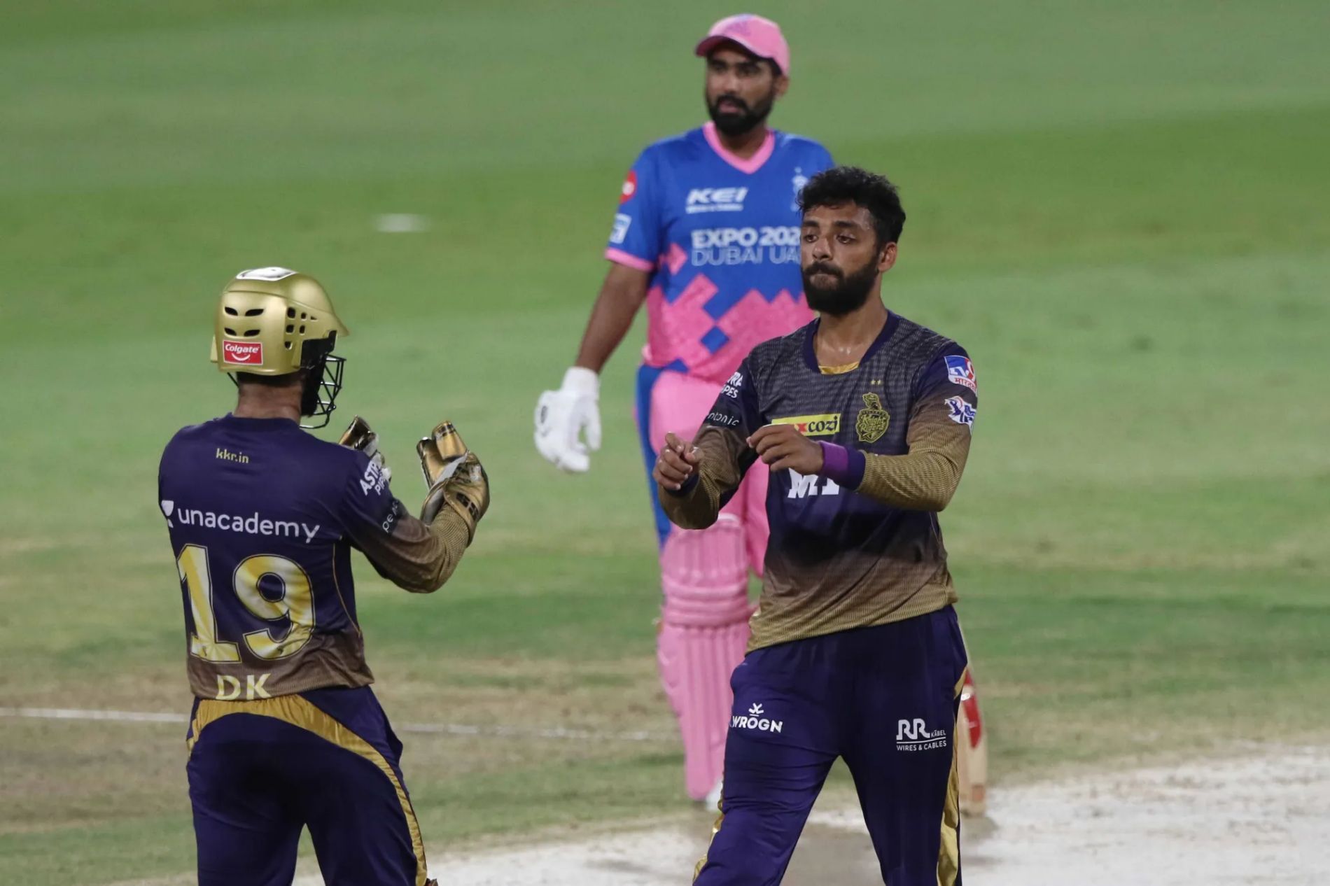 KKR leg-spinner Varun Chakravarthy. Pic: IPLT20.COM