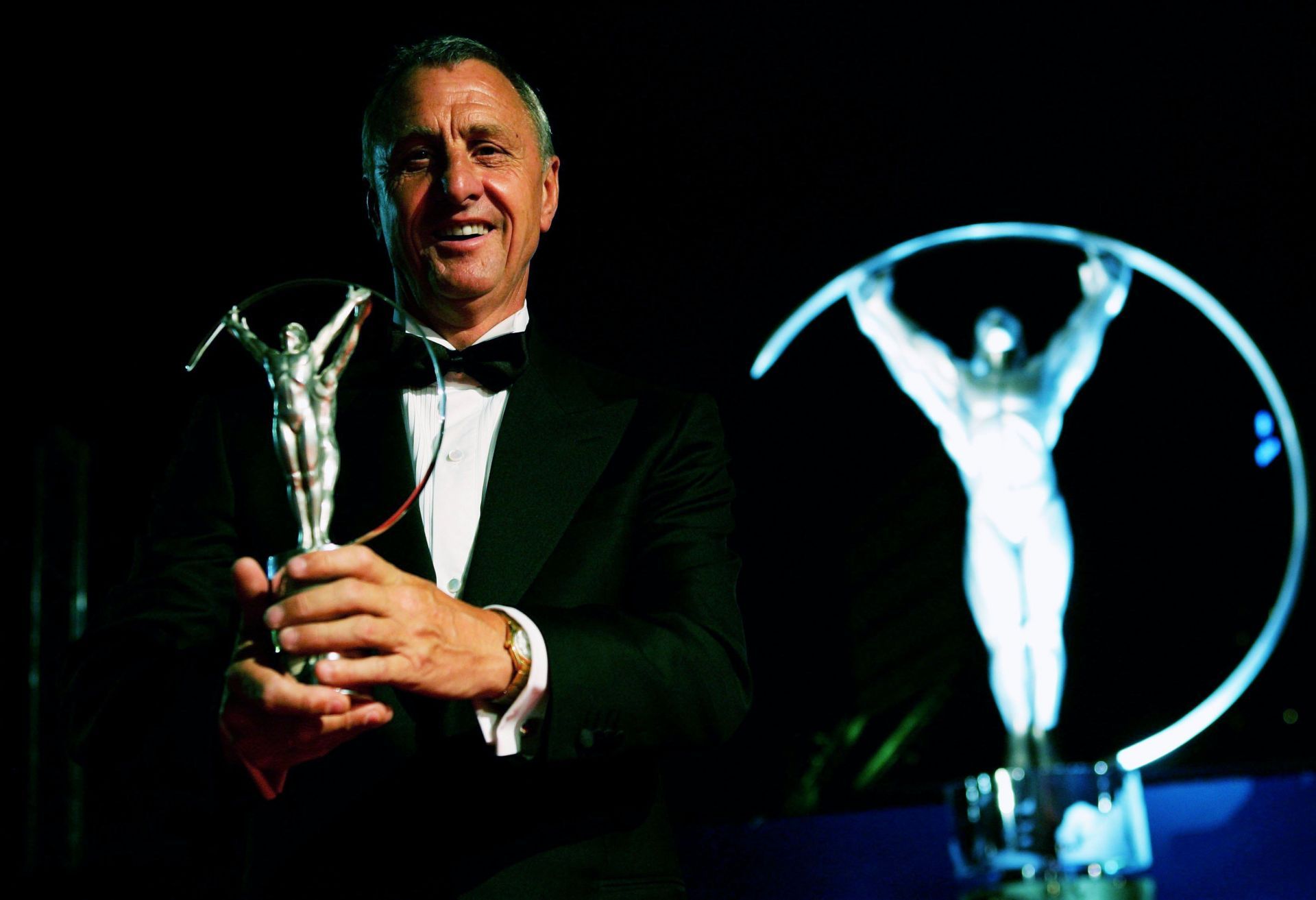 Cruyff at the Laureus World Sports Awards