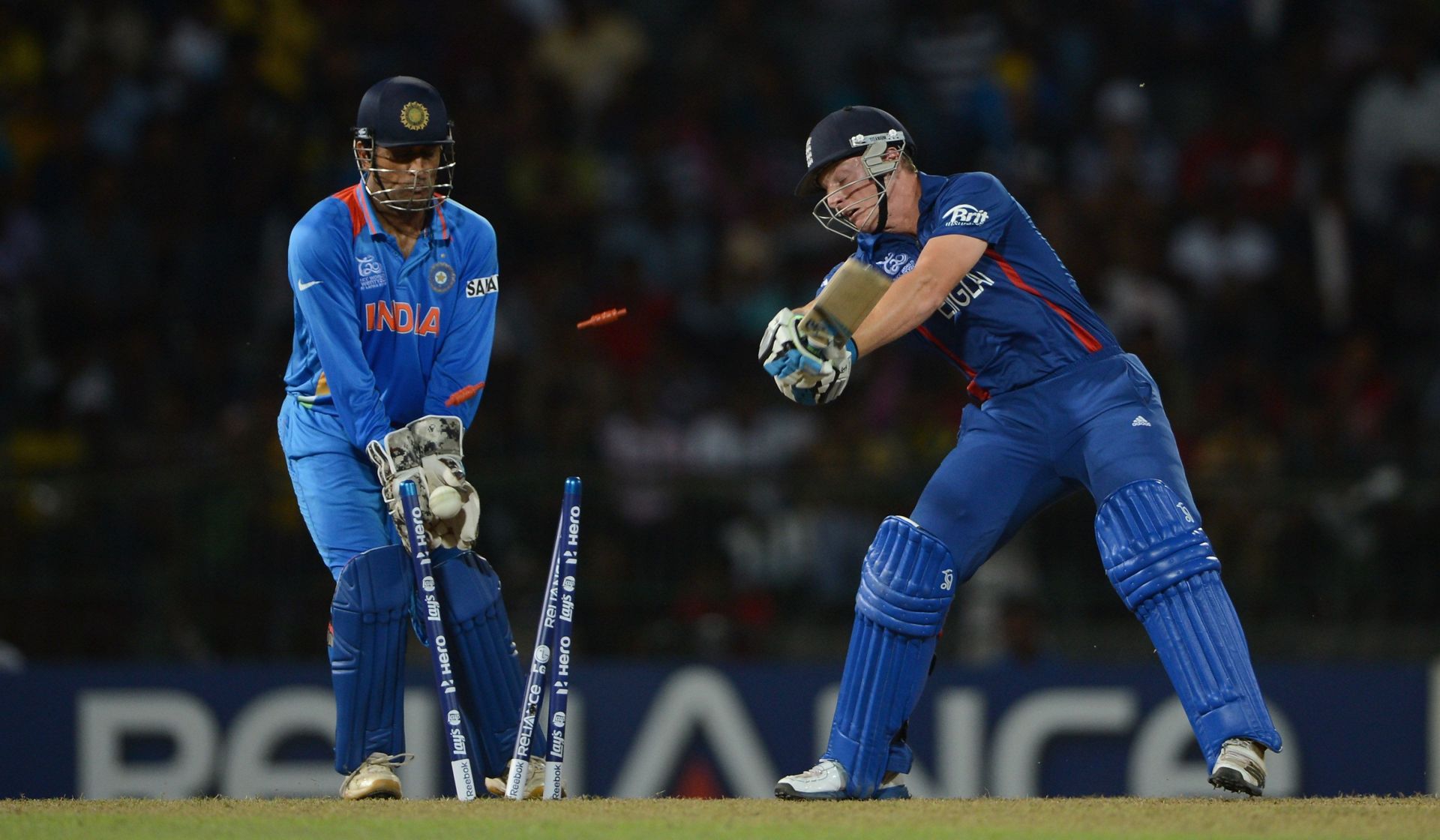 India crushed England in the group stage of the 2012 T20 World Cup