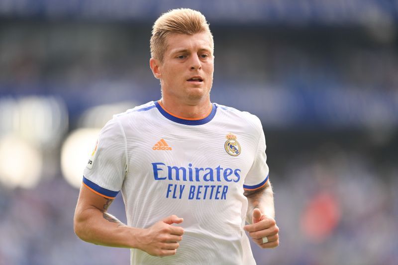 Real Madrid midfielder Toni Kroos