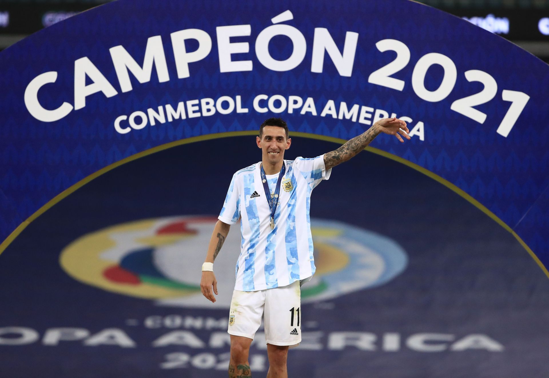 Angel Di Maria won the Copa America 2021 title with Argentina after a long wait