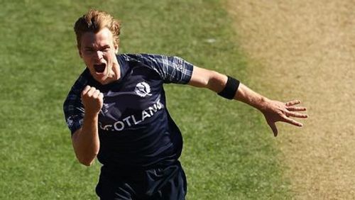 Richie Berrington in action for Scotland (Image Courtesy: ICC)