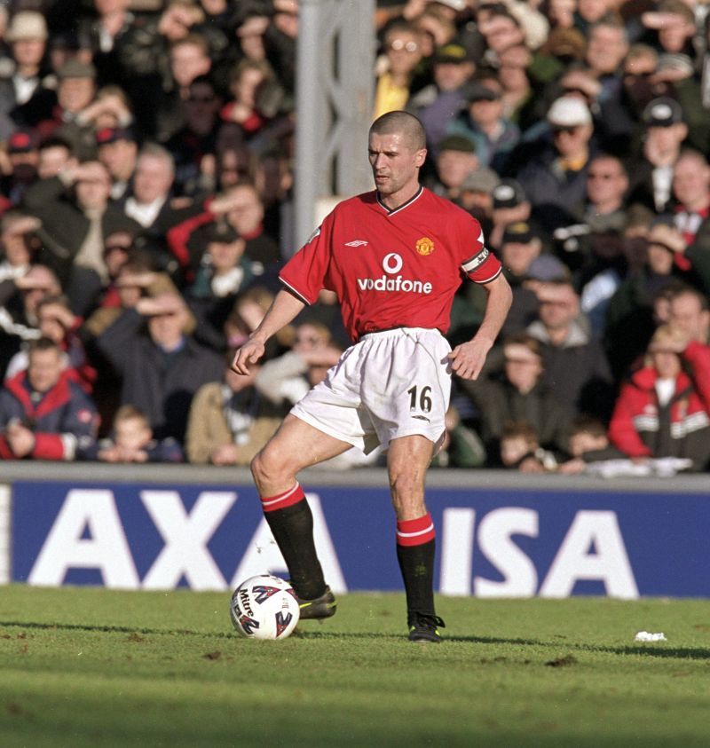 Roy Keane captained the Red Devils from 1997 to 2005.