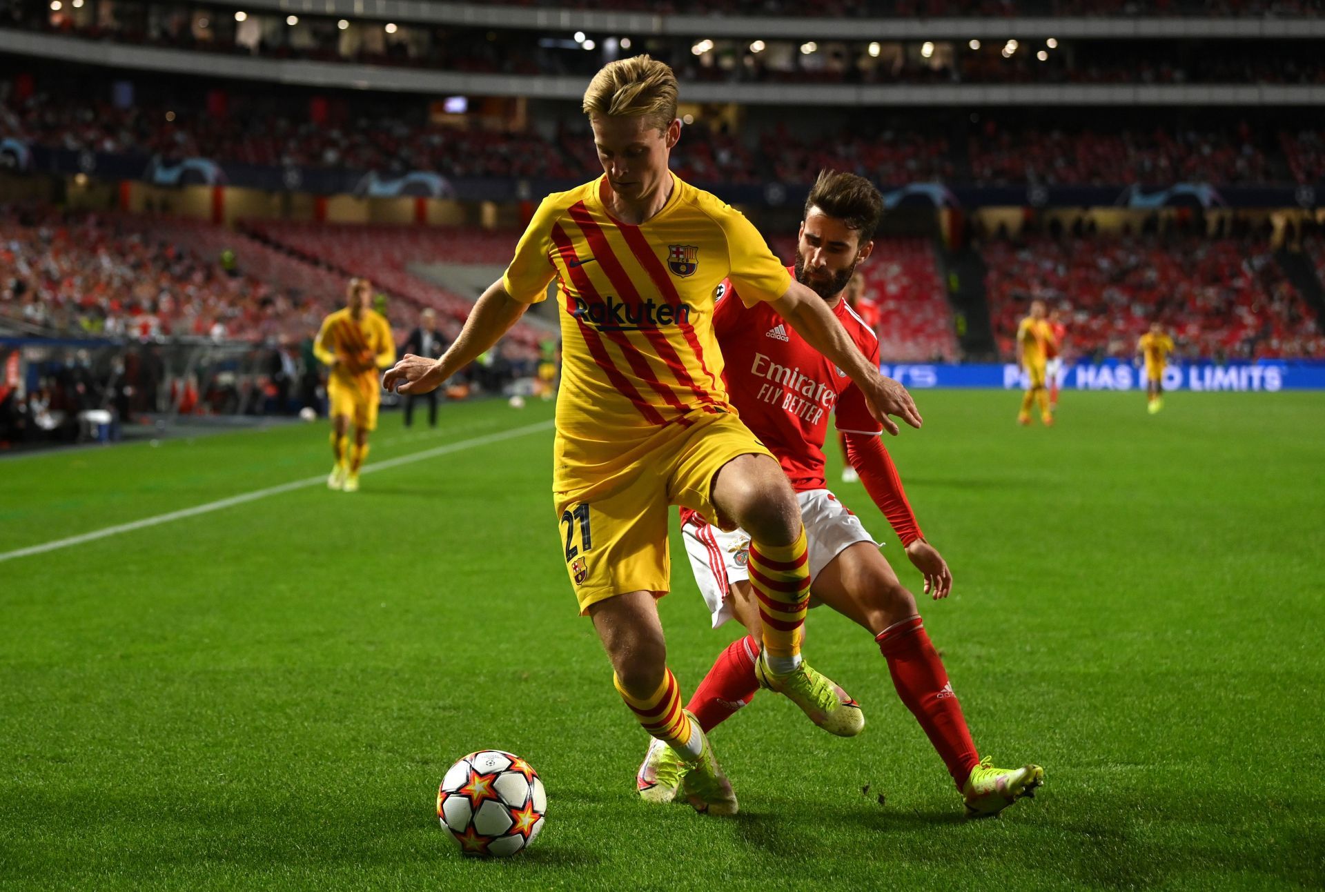 Frenkie de Jong is beginning to come into his own at Barcelona.