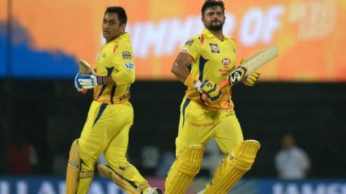 MS Dhoni (L) and Suresh Raina haven't been at their best in IPL 2021.