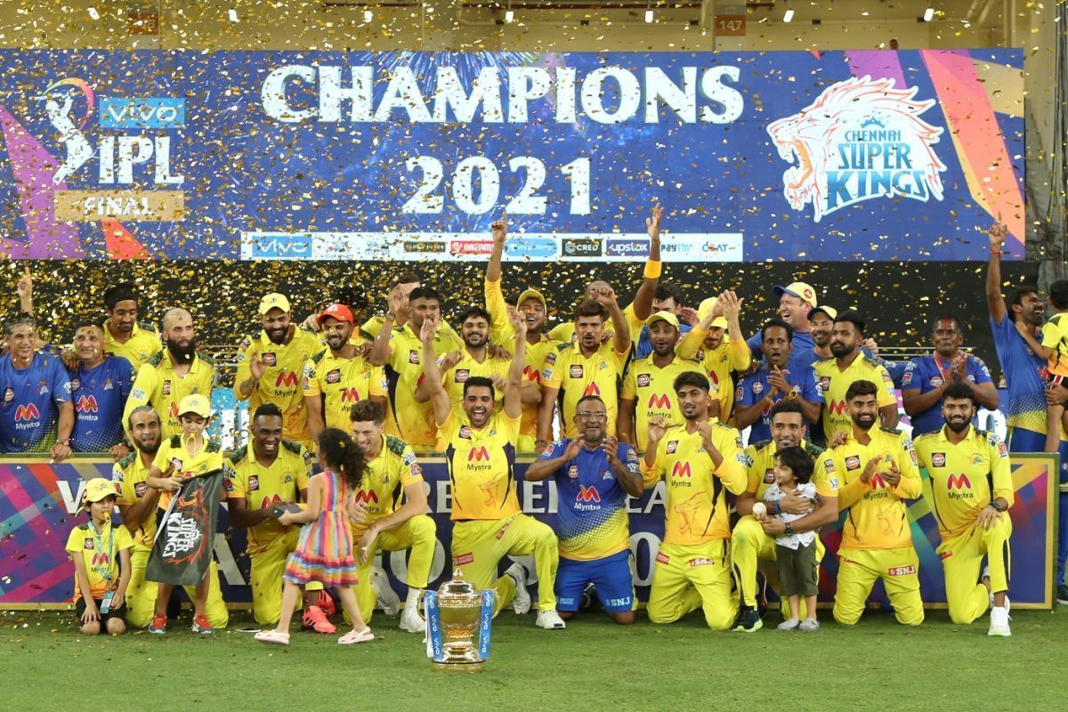 CSK won their fourth IPL title (Credit: BCCI/IPL)