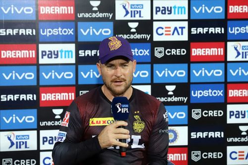 KKR coach Brendon McCullum. Pic: IPLT20.COM