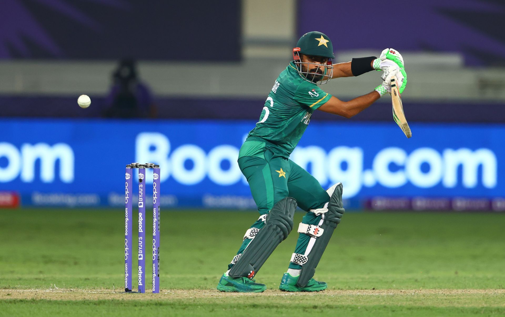 Skipper Babar Azam led the way with a sublime half-century as Pakistan coasted to a 10-wicket victory against India on Sunday.