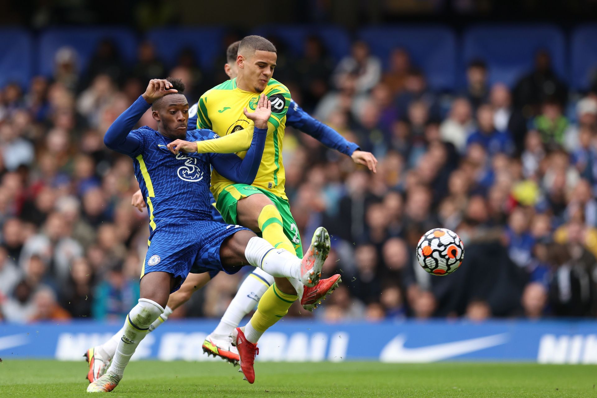 Callum Hudson-Odoi in action for Chelsea