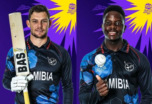 Namibia's jersey for the upcoming T20 World Cup. (Image: ICC)