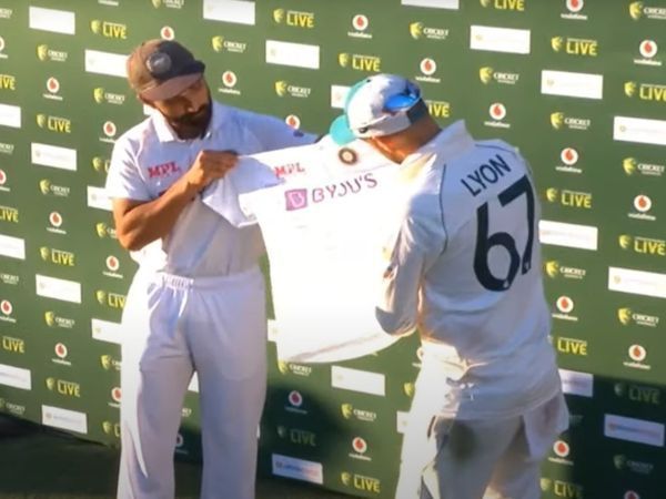 Nathan Lyon explained how he felt after India gave him a special jersey for playing 100 test matches