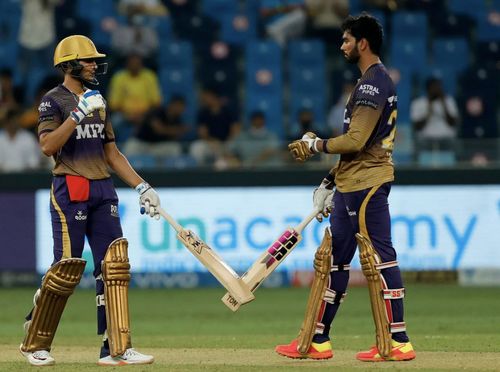 KKR openers Shubman Gill and Venkatesh Iyer. (Photo: BCCI)