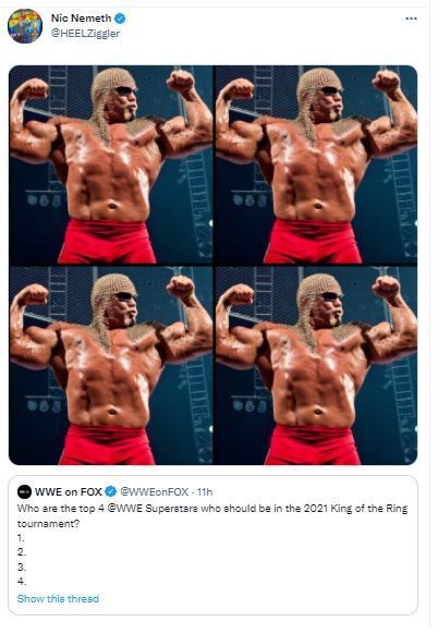 Dolph Ziggler wants to see Scott Steiner in the King of the Ring Tournament