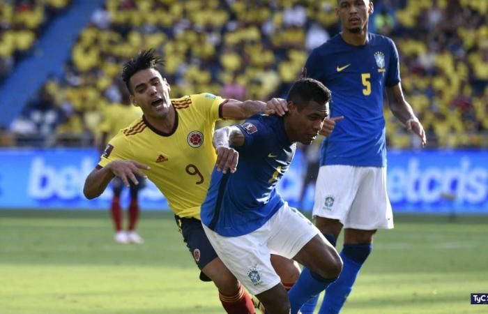 Colombia pushed Brazil on the backfoot early on