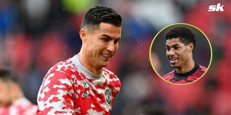 Marcus Rashford is delighted to have Cristiano Ronaldo back at Manchester United