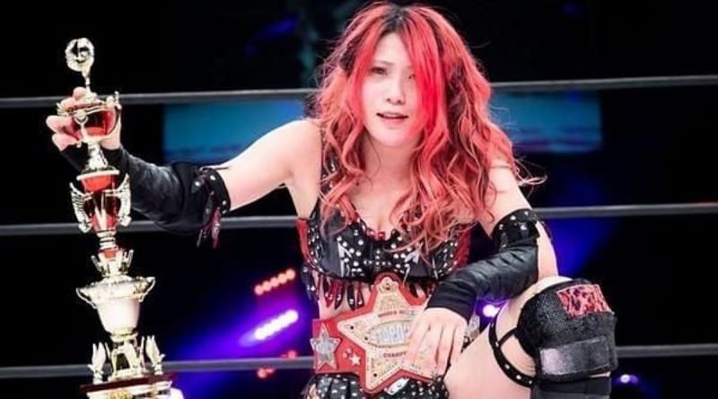 Utami Hayashishita has been the World of Stardom Champion for over a year.