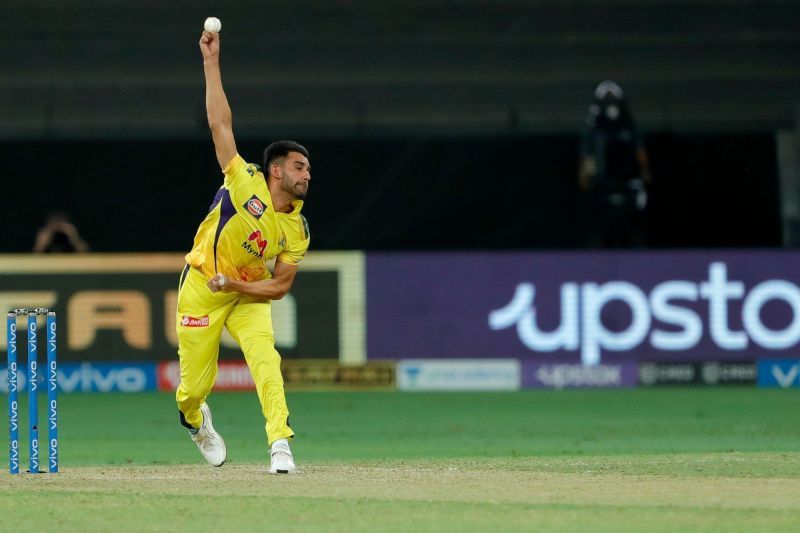 Deepak Chahar dismissed Prithvi Shaw in the last match between CSK and DC. [P/C: iplt20.com]