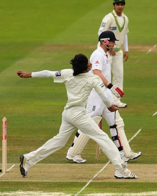 Mohammad Amir's massive no-ball during 2010 Lord's Test [Image- Getty]