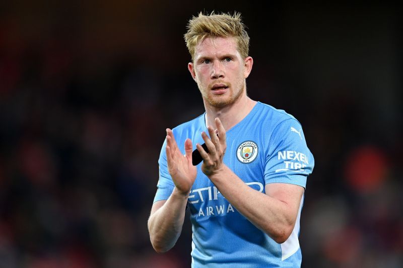 Manchester City midfielder Kevin de Bruyne.