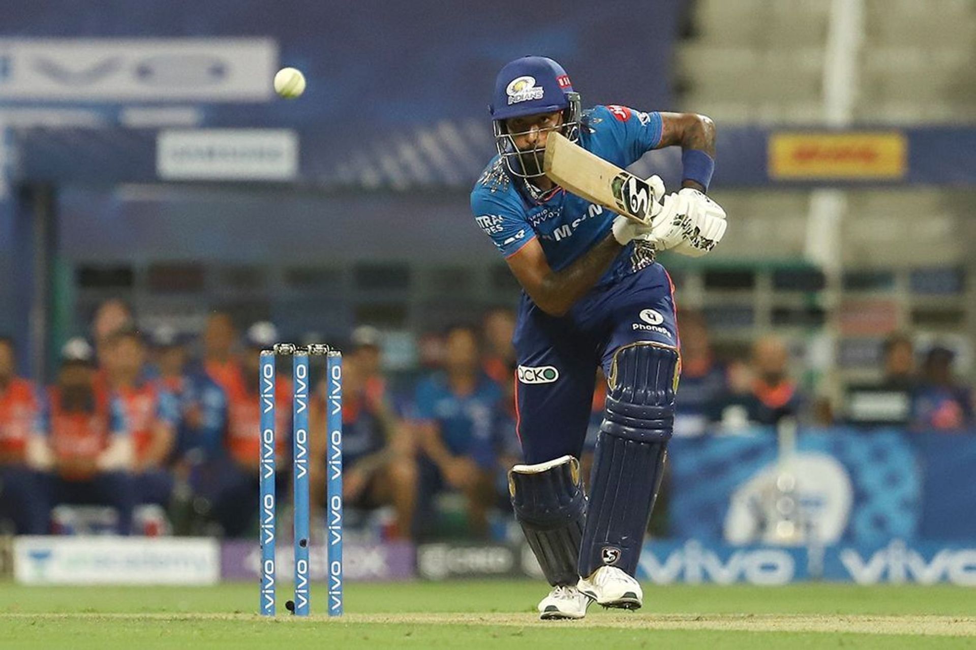 Hardik Pandya was found wanting with the bat as well in IPL 2021 [P/C: iplt20.com]