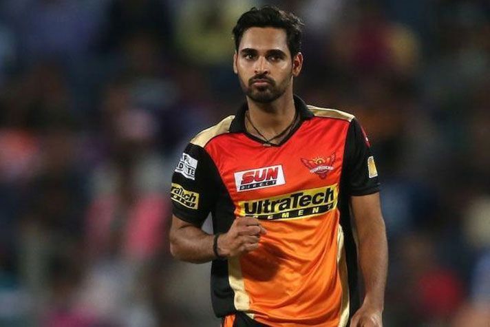 SRH and Indian pacer Bhuvneshwar Kumar.