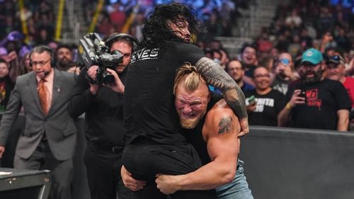 Brock Lesnar was the star of WWE SmackDown this week