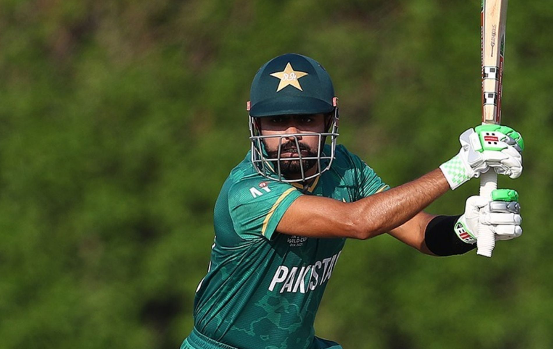 Babar Azam hit 50 off 41 in the warm-up match against the West Indies.