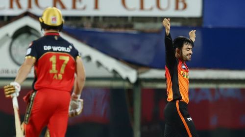 Rashid Khan has dismissed ABD three times in the IPL.