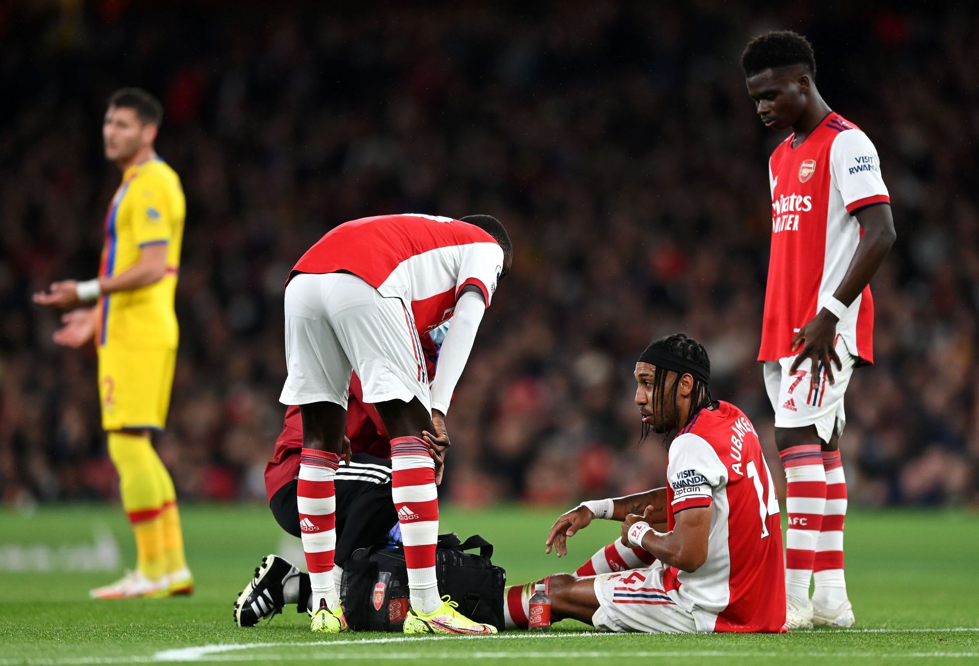 Arsenal were enraged at some refereeing decisions 