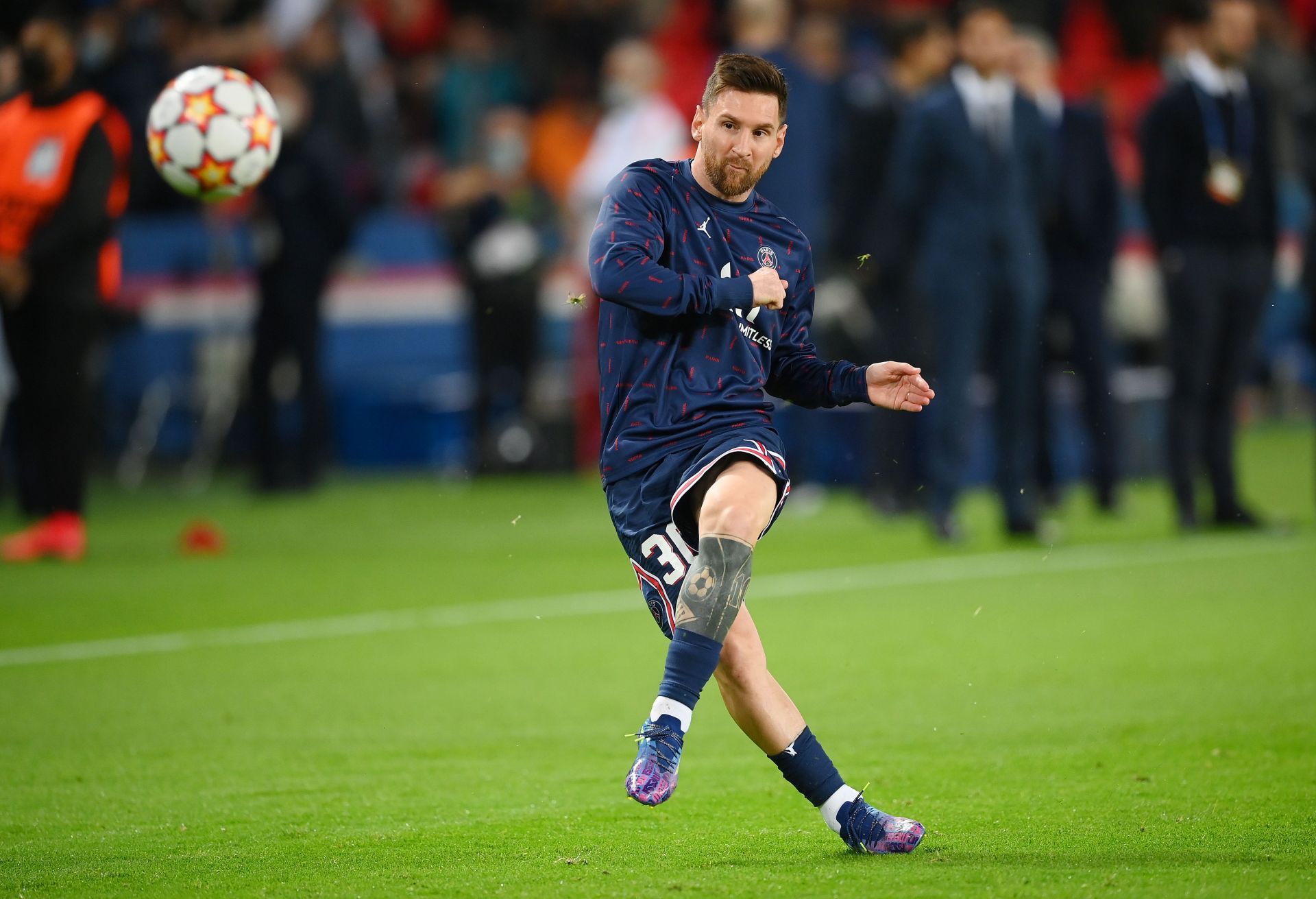 Lionel Messi could miss PSG's crucial Ligue 1 match against Lille with a slight muscle problem